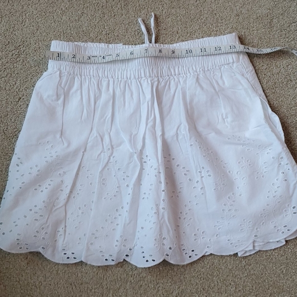 NWOT White Zara Skirt - Picture 8 of 10